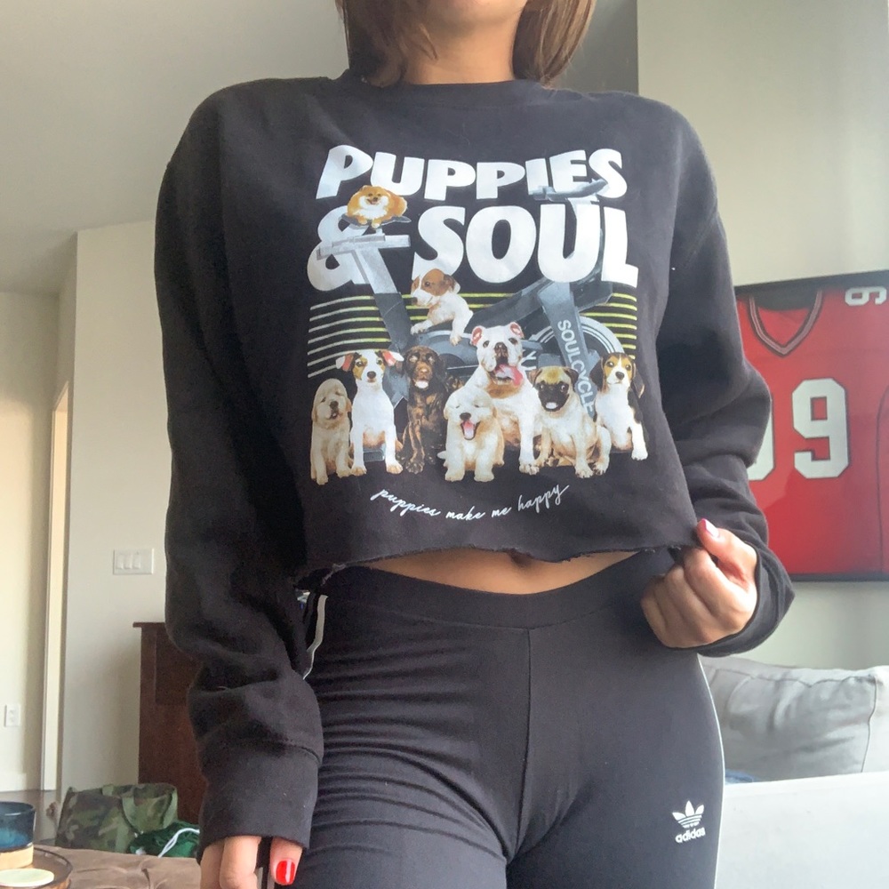 puppies and soul crewneck!